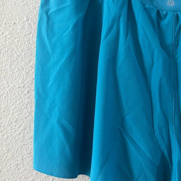 NWT Athleta SZ Large Fast Route Run Short Blue Breathable Lined - Picture 7 of 11